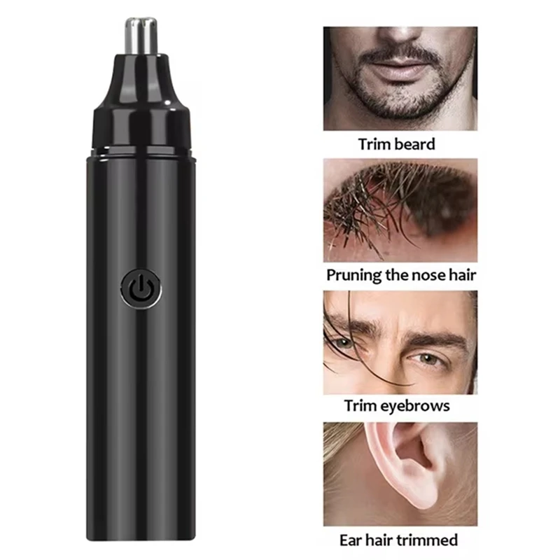 Electric Nose Hair Trimmer Rechargeable Nose Hair Trimmer Ear & Nose Hair Trimmer For Men