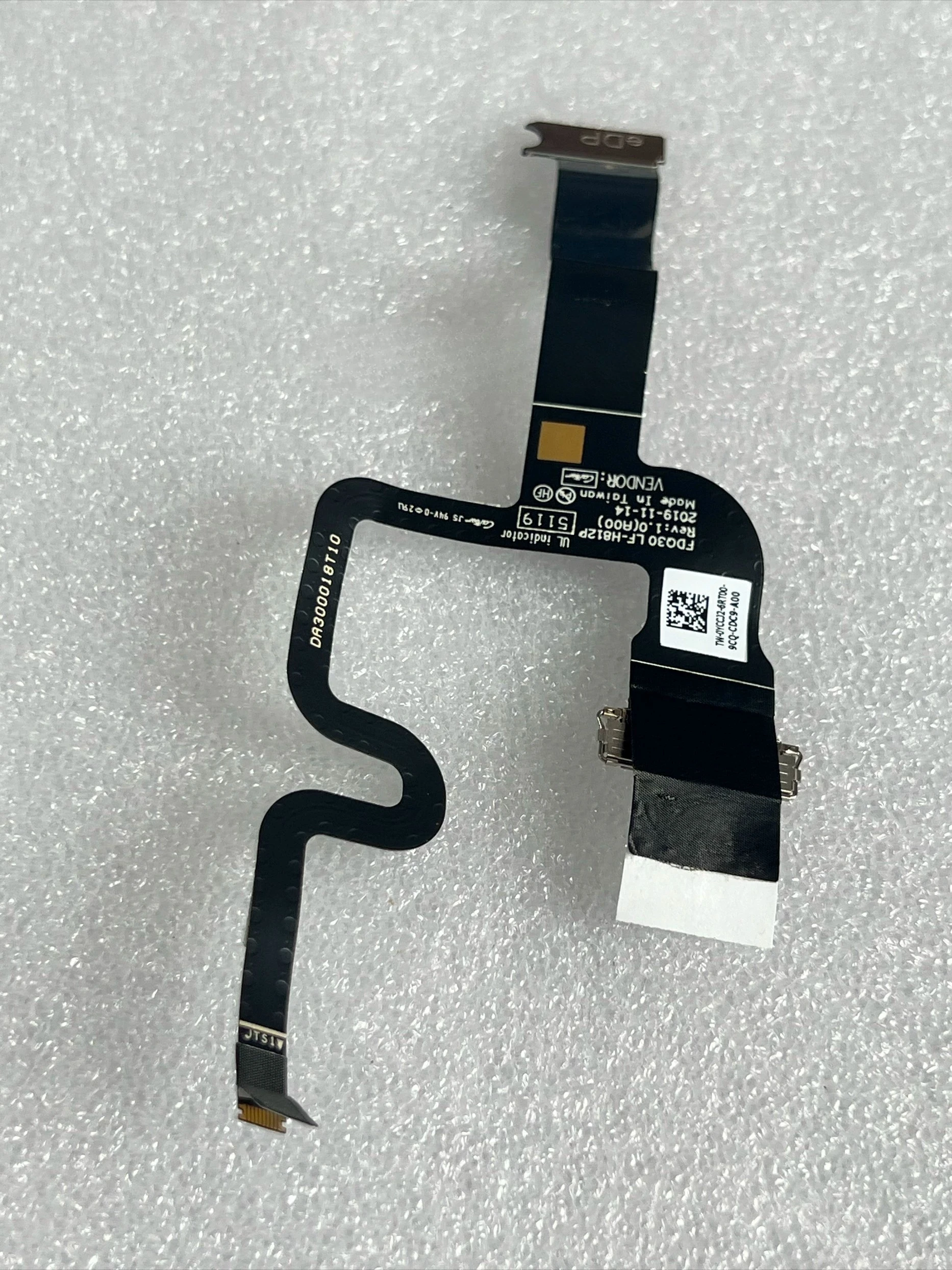 

For Dell XPS13 9300 9310 FHD UHD Built-in Touch Screen Cable 0YCCJ2 FDQ30 LF-H812P