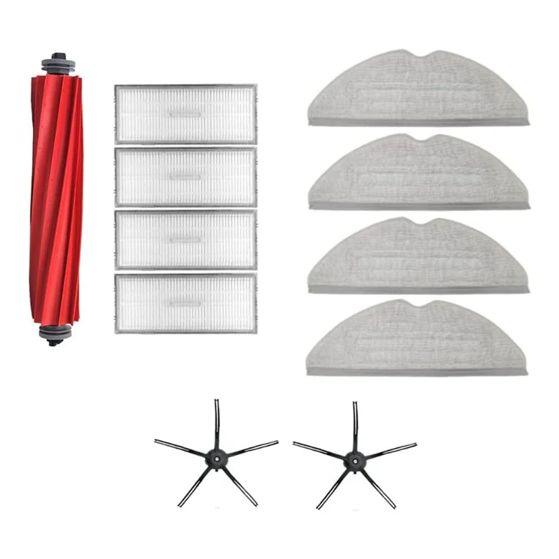 

Для Roborock S7 Maxv/S7 Maxv Plus/S7 Maxv Ultra комплект аксессуаров для робота-пылесоса черный