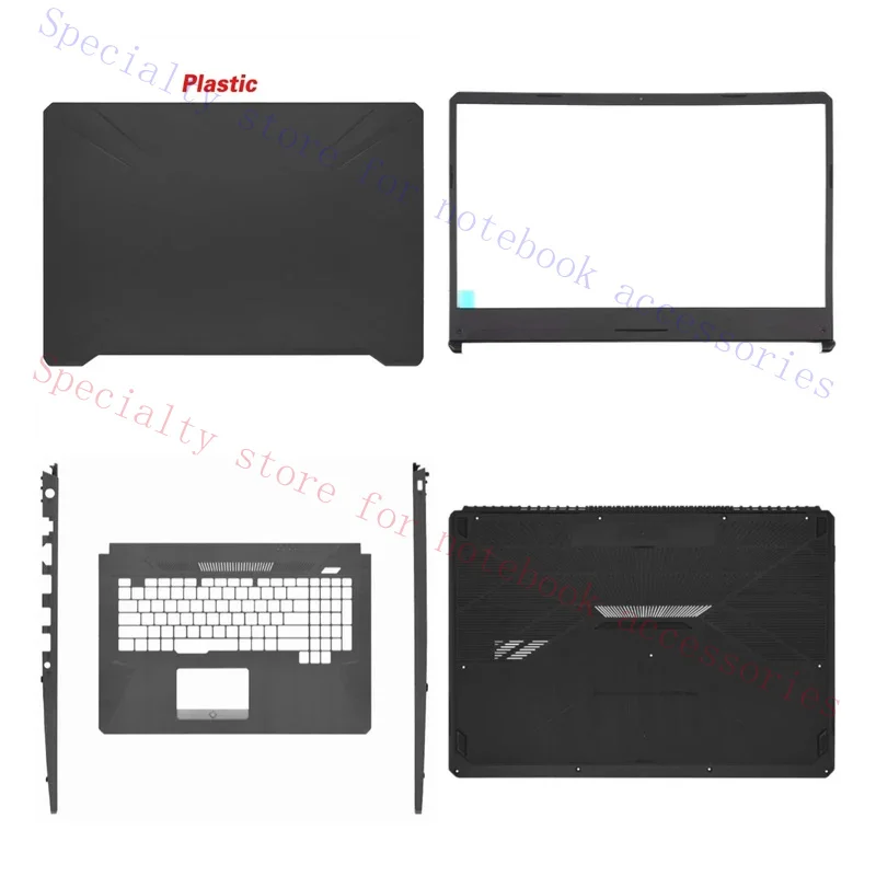 shell for the Flying Fortress FX705 FX86 GM DY GD laptop LCD screen top cover screen frame, palm rest bottom case hinges ABCD