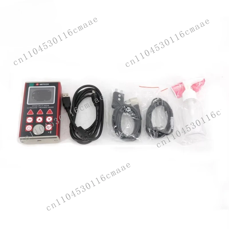 MT660 Multi-Mode Ultrasonic Thickness Gauge Thickness Meter Tester Measuring Range 0.65-600mm( P-E)/3-100mm (E-E)