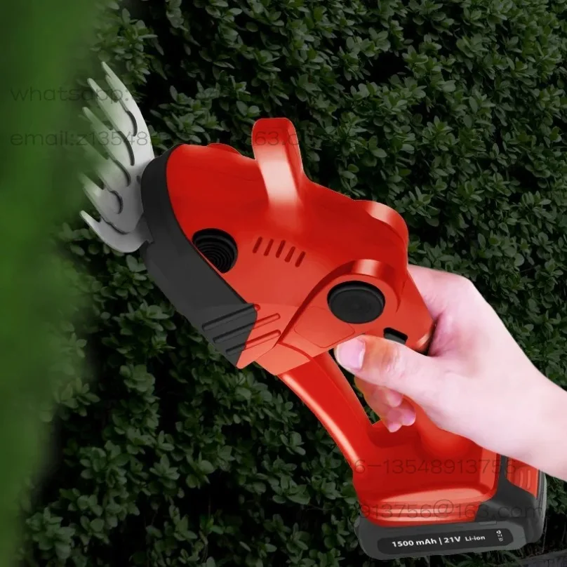 Brushless electric hedge trimmer household portable handheld fence scissors factory direct sales