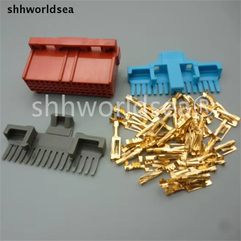 shhworldsea 50Sets 32 PIN female connector Plug Car Socket Auto Wire Connectors DJ7322-4-21 automotive and electrical housing
