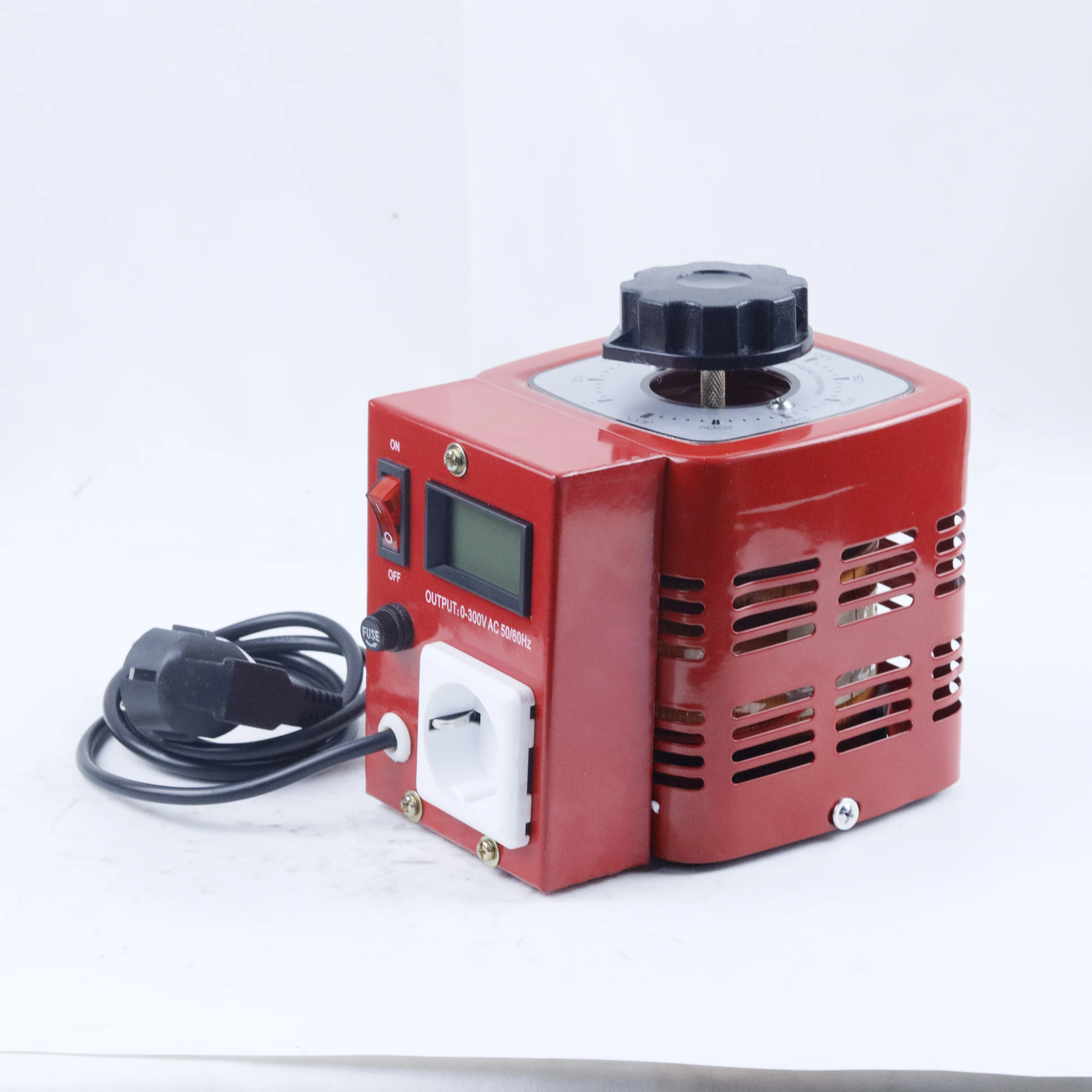 0,5 KW 220V Variac Variabler 500W Transformator Spannungsregler Einphasig Einstellbar 0-300V AC Regulierbares Netzteil 50/60Hz – Detail 7