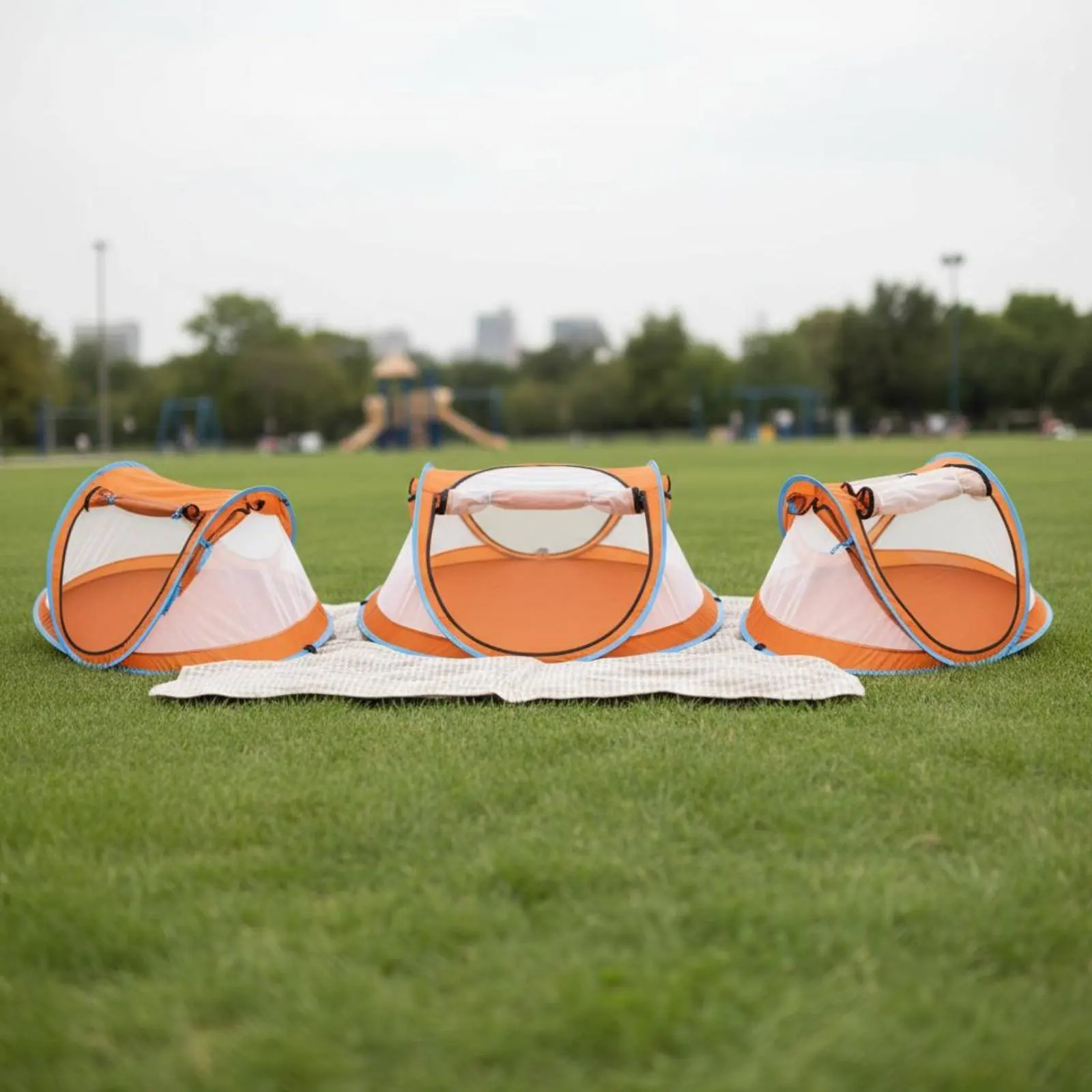 

Baby Tent with Bug Net Foldable Baby Bug Tent Portable Infant Mesh Shelter Breathable Mesh Compact Carry Bag for Babies