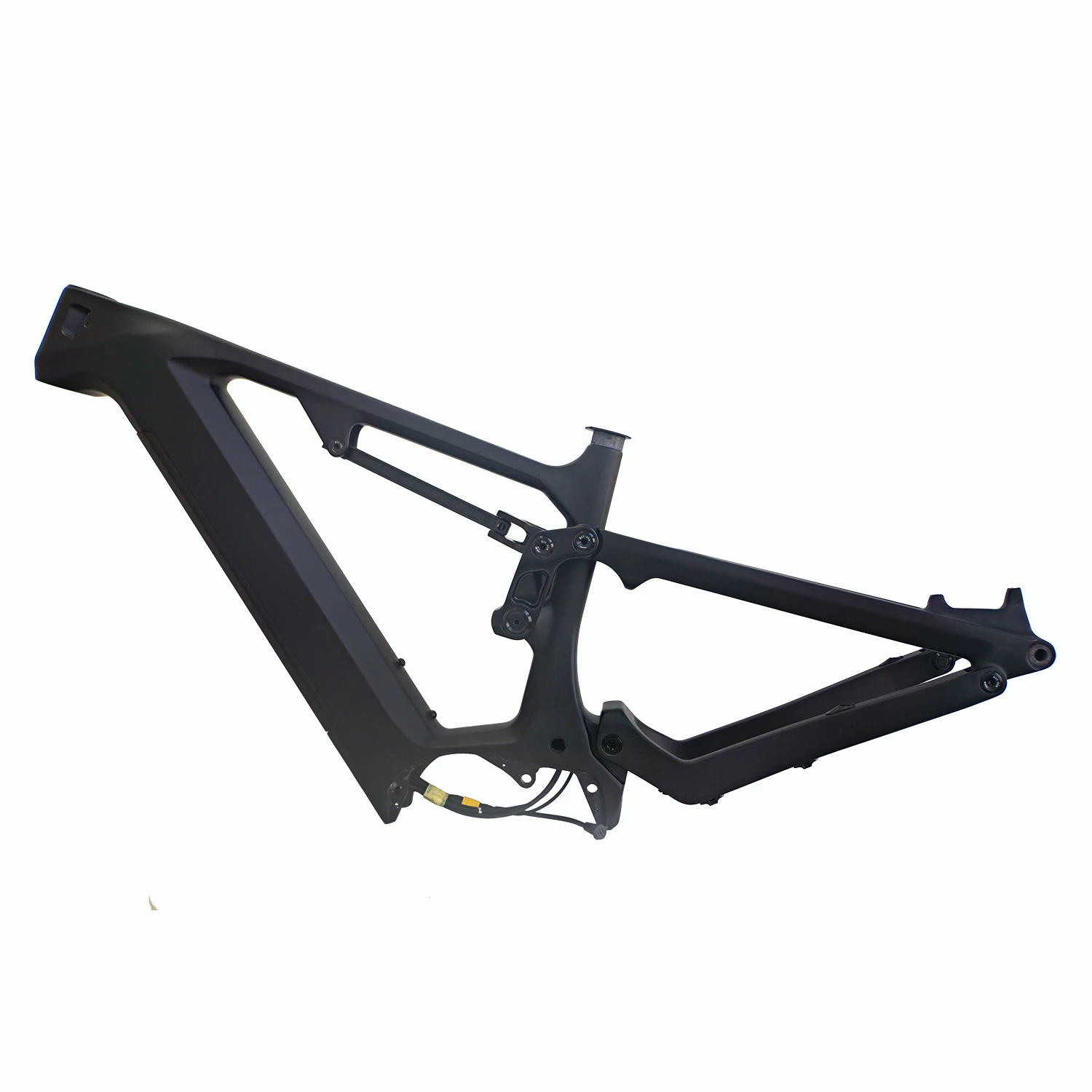 

Dengfu E22 Carbon Fiber Full Suspension Ebike Frame Work with Bafang MMG510 M620 Motor