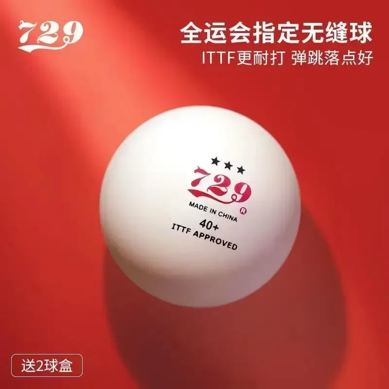 Original 729 3Star Table Tennis Training Competition Seamless New Material