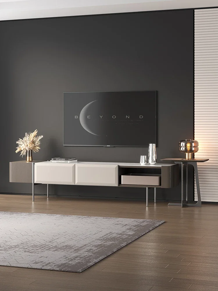 Rock plate simple living room home intentional advanced TV cabinet