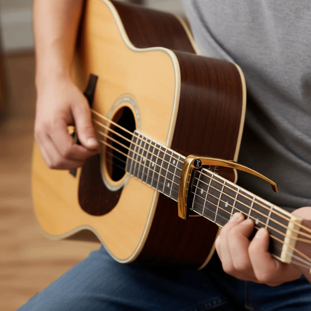 Guitar Tuning Guitar Capo Multi-functional Professional Grade Guitar Tuner High Quality Tuning Clamp 6 String Guitar