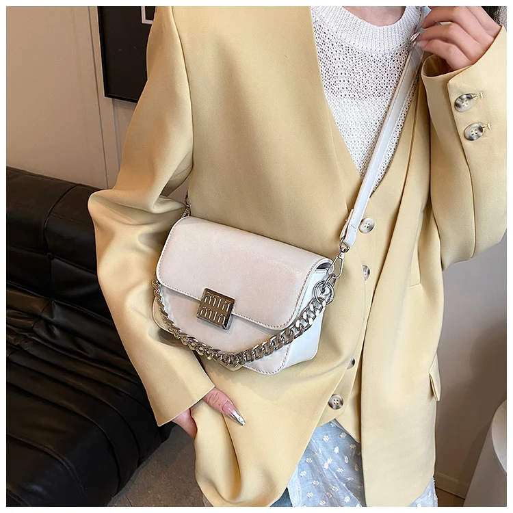 Women's Bag Ladies Famous Luxury Brand Designer Leather Laser Silver Hand Bags Small Satchels Handbag Shoulder Crossbody Bags