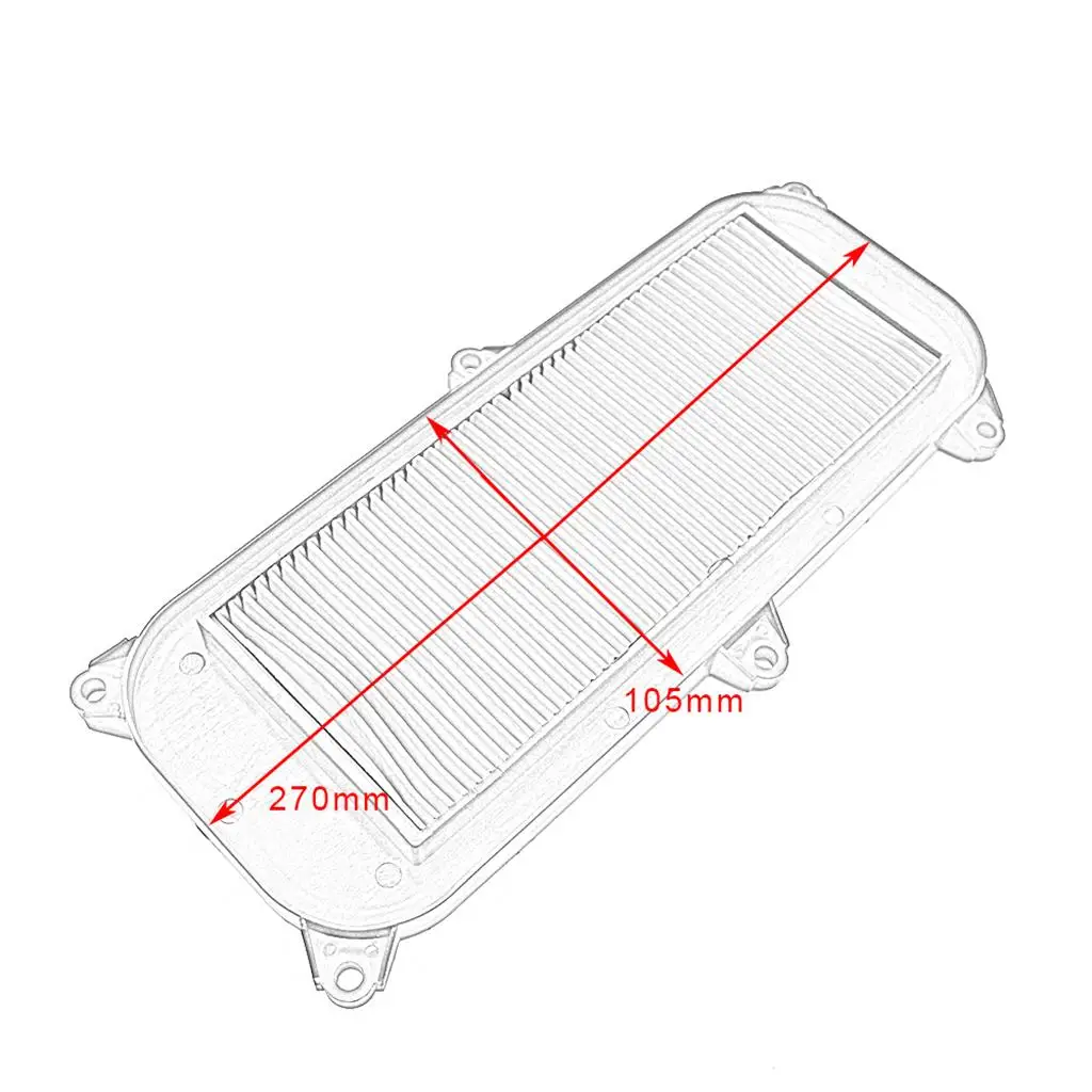 Vehicle Replacement Air Filter Plastic Cotton Cleaner Part for Kymco Grand Dink S 125i 150 200 250 300i view 6