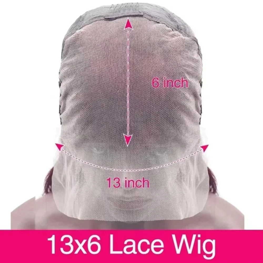 99J بورجوندي الدانتيل الباروكة الأمامية 13x6 الجسم موجة الدانتيل شعر مستعار أمامي HD شفاف الدانتيل الباروكة الأمامية شعر الإنسان قبل قطعها 99j اللون الأحمر #6