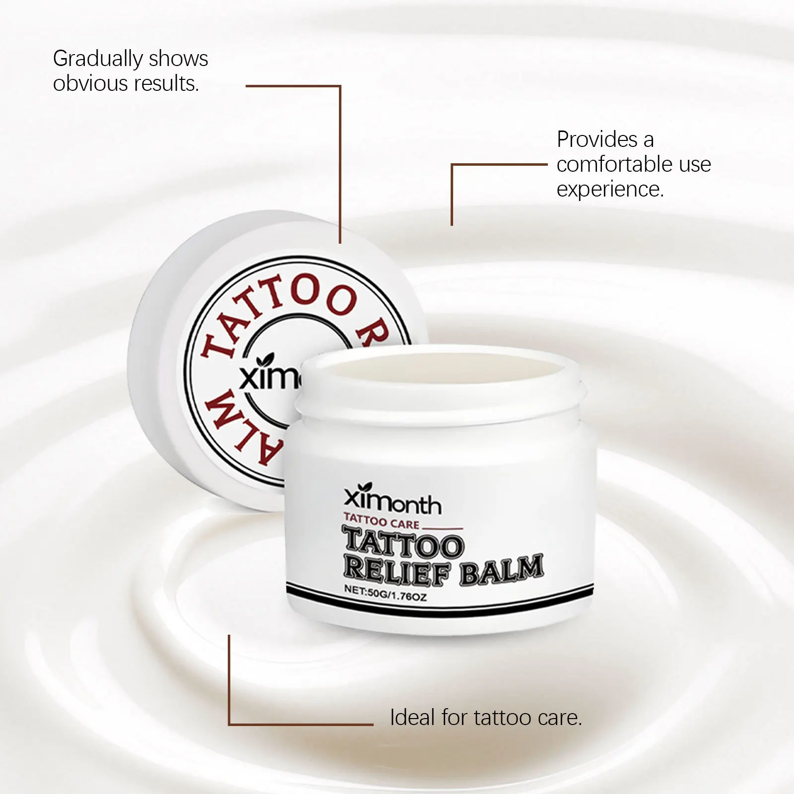 Tattoo Care Cream Soothe Post Tattoo Cure Inflammation Relieve Redness Discomfort Enhance Vividness Pattern Tattoo Relief Cream