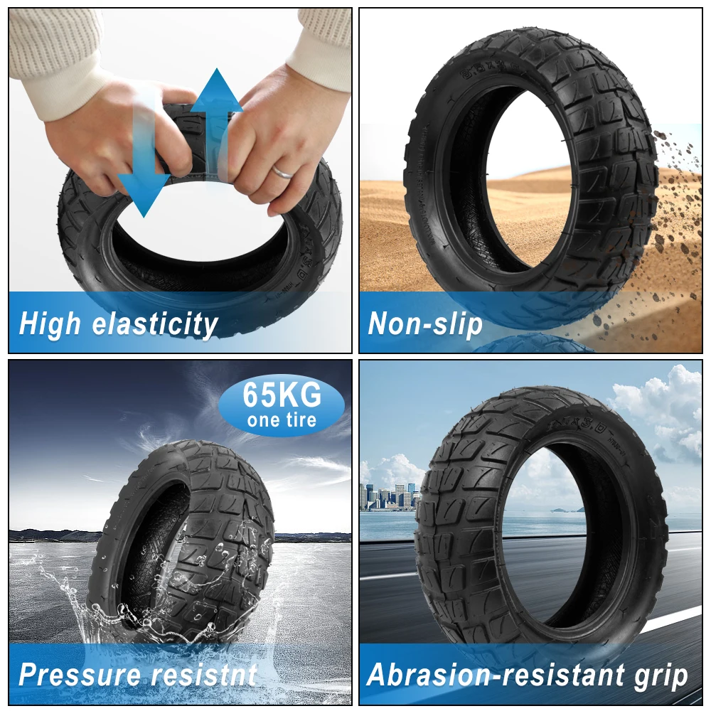Pneu 8.5 x 3 Route Renforcé - Vsett 8 & 9 / Zero 8 & 9 / Z8 Pro - Tubetype - Roue Libre Bandol