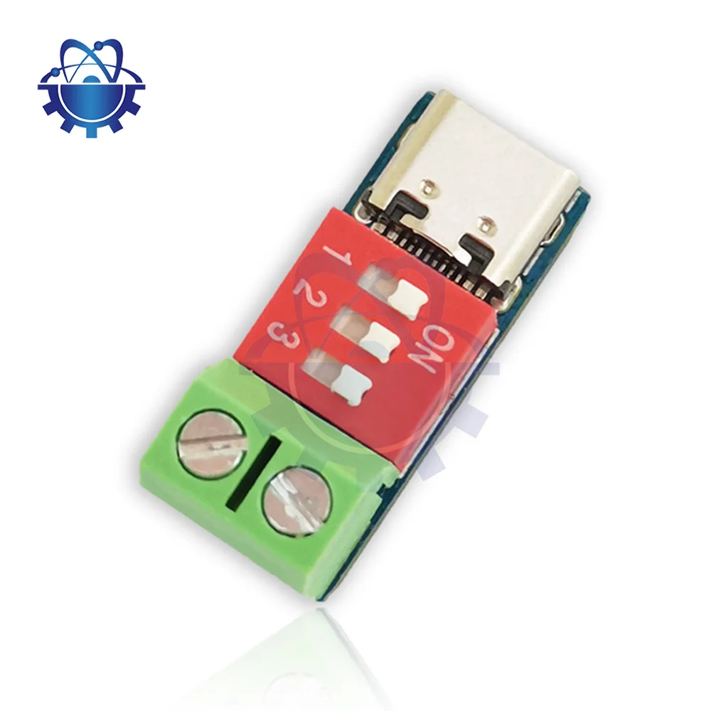 Déclencheur PD QC de Type C, 5V ~ 20V, réglage du Code de numérotation, tension cc, Module d'alimentation, réglage du cadran, charge rapide, nouveau