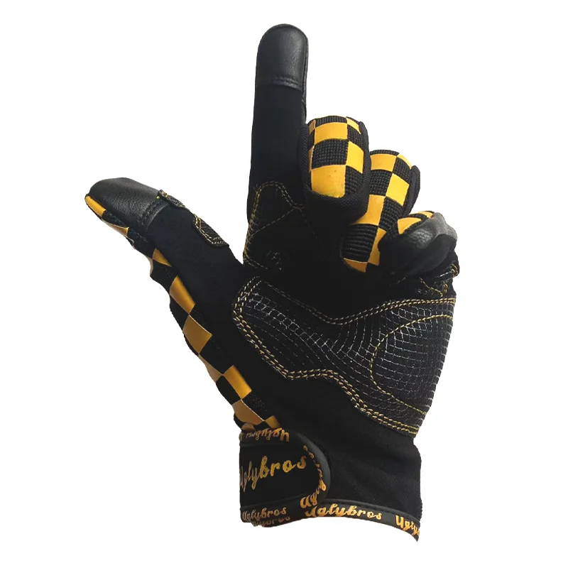 Protective gloves for riding