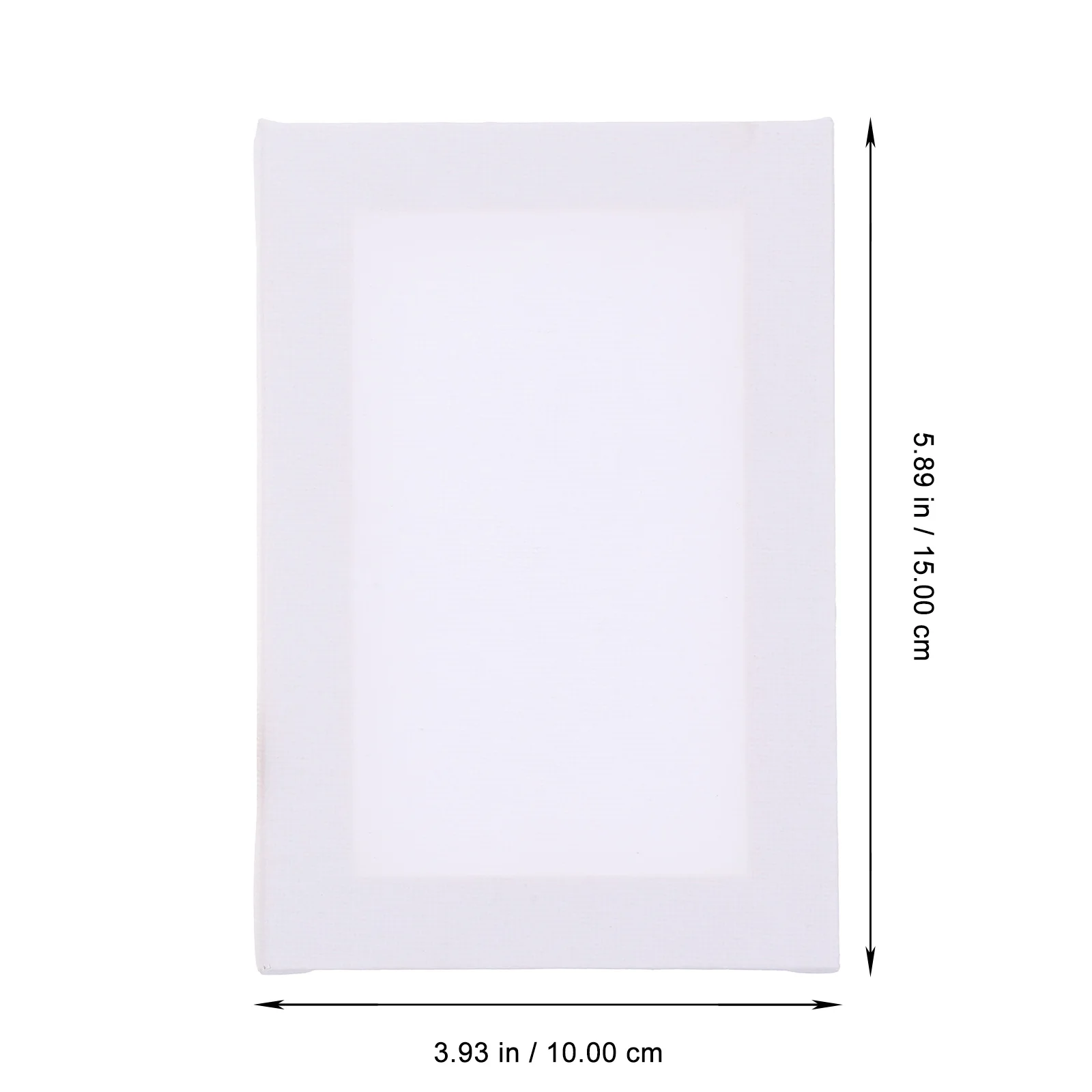 

2Sets Wooden Mini Easel Stable Painting Frame Portable for Student Hobbyist Canvas Display Mini Canvas and Easel