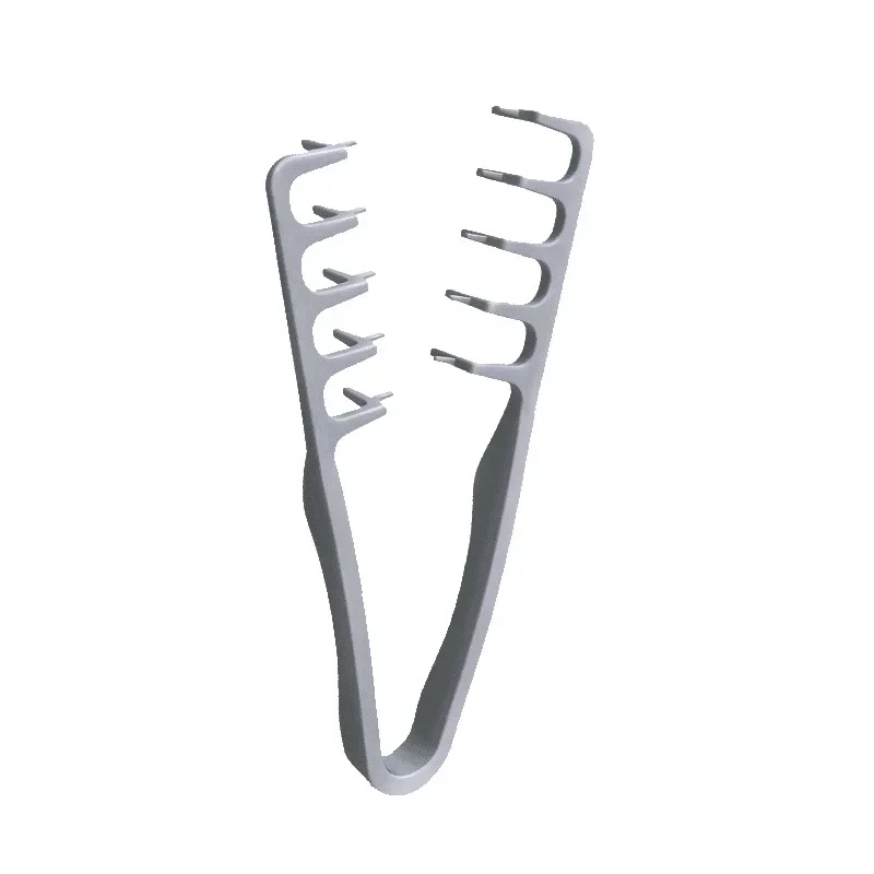 1/2 Stück voluminöser Haarstyling-Kamm mit breiten Zähnen, Lockenwerkzeuge, flauschige Textur für Männer, ideal für alle Haartypen, Haarstyling-Werkzeuge