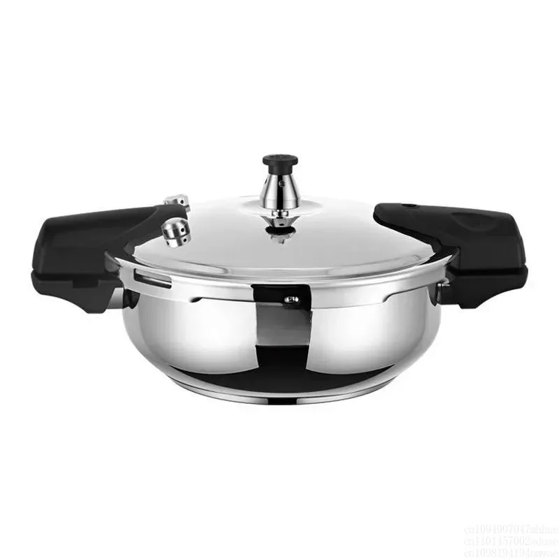 

1.8L Scratch-Resistant Stainless Steel Mini Pressure Cooker for Gas Stove Boiled Fish High Hardness