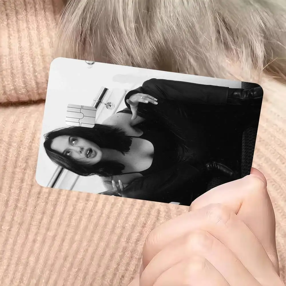 Angelina Jolie Vintage Anmie Sticker Film Skin Cover for Credit Card Debit Bank Card Front