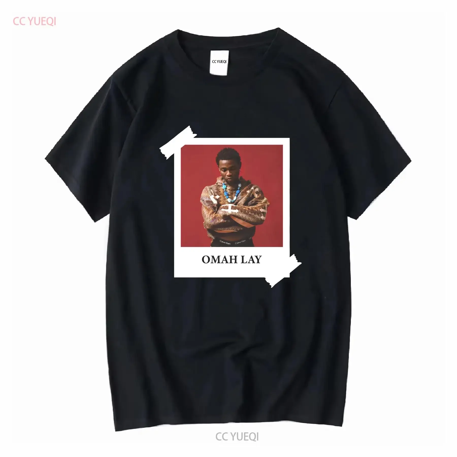 Omah Lay T shirt tee Concert Merch long or short sleeves vintage Washed Stylish streetwear Casual fashion Breathable Soft