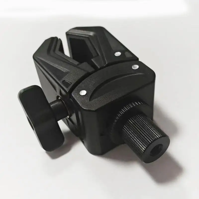 1Pcs Photography Equipment Accessories Adjustable Mounting Clamp With 1/4inch Screw Hole 15-45mm Adjustable Jaw