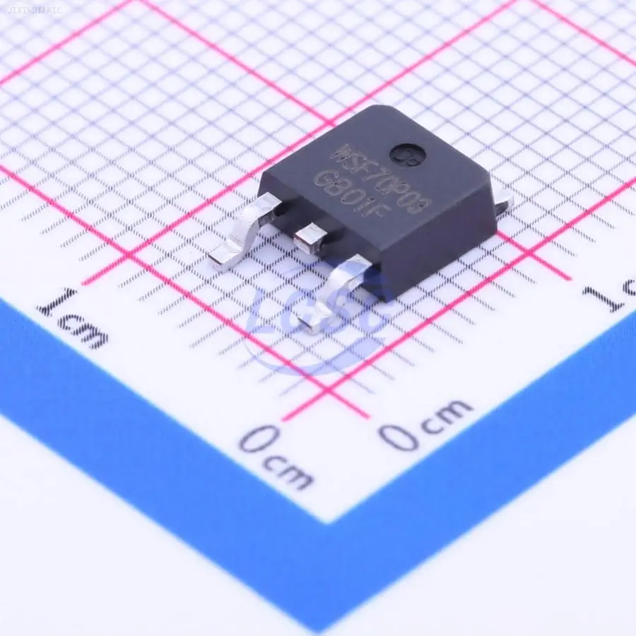 1PCS WSF70P03 30V 57A 9.5mΩ@10V,30A 52.1W 2.5V 1 piece P-channel TO-252-2(DPAK) MOSFETs ROHS