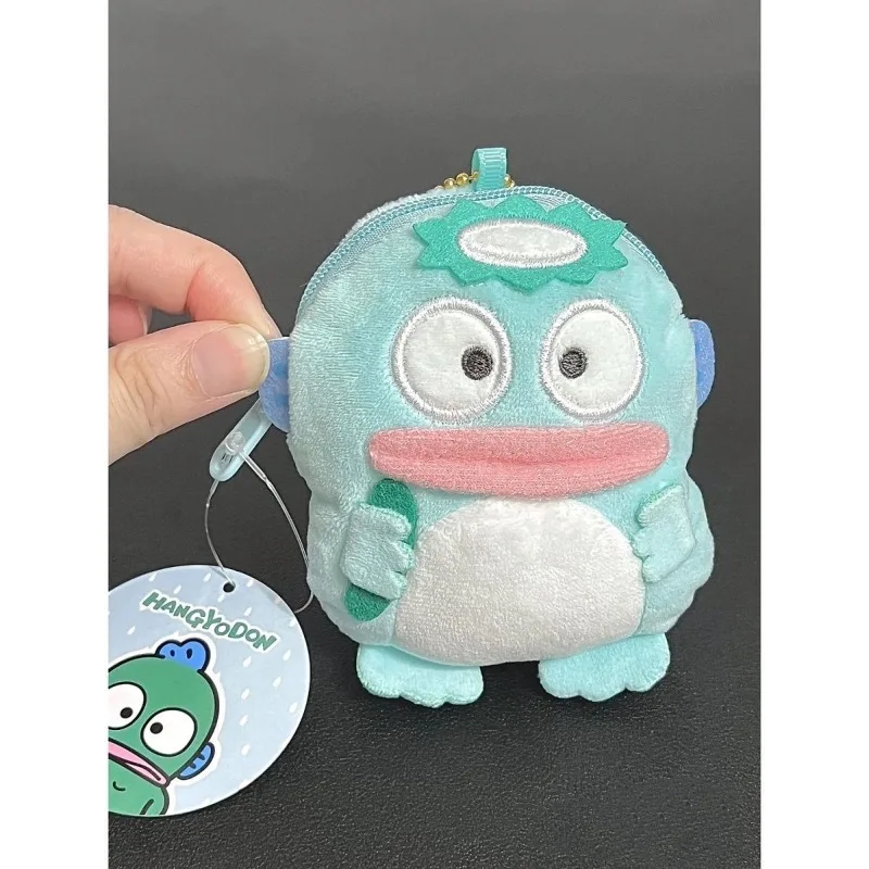 Sanrio Kawaii Hangydon Wallet Cute Monster Series Cartoon Anime Earphone Bag Small Pendant Anime Girl Festival Gift