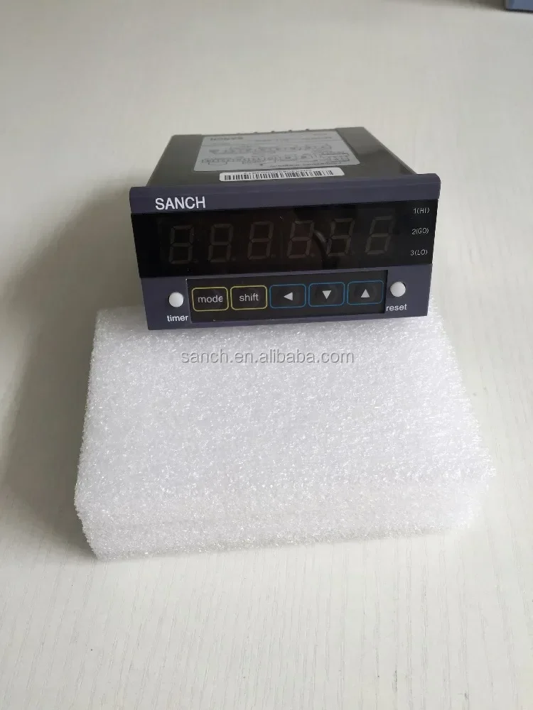 Intelligenter 6-stelliger digitaler Impulszähler mit max. 9999 Intelligenz