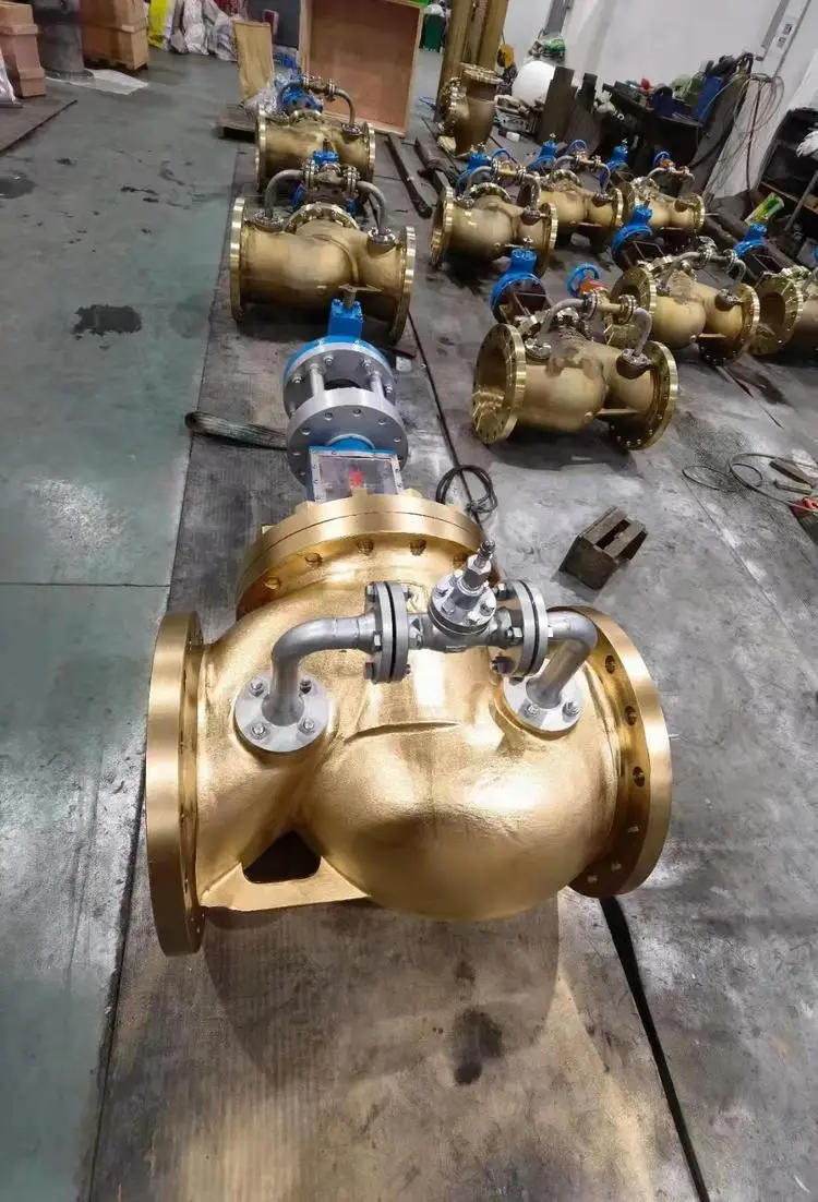 ASTM B148-UNS C95400 Aluminum Bronze Flanged Connection DN300 Globe Valve