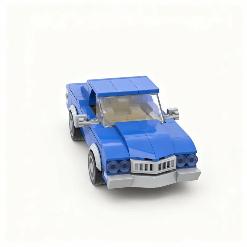 

244pcs MOC 454 Chevroleteed Chevelle Malibu City Model Building Blocks Construction Toy Christmas Gifts DIY Creative Idea Brick