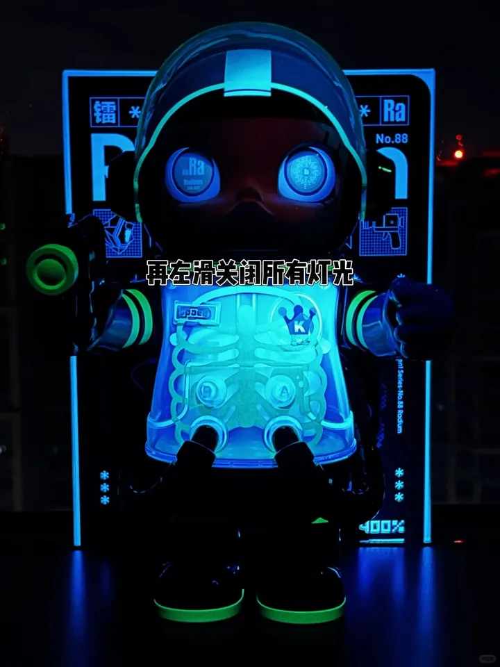 POP MART Mega Space Molly 400% Element No. 88 Radium Series