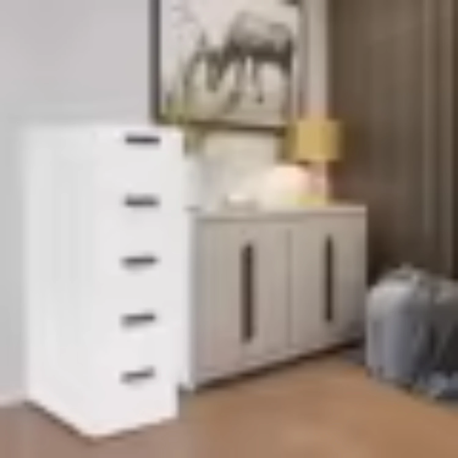 Armário de cômoda branco minimalista moderno roupas empilhável baú de torre de plástico vertical com rodas