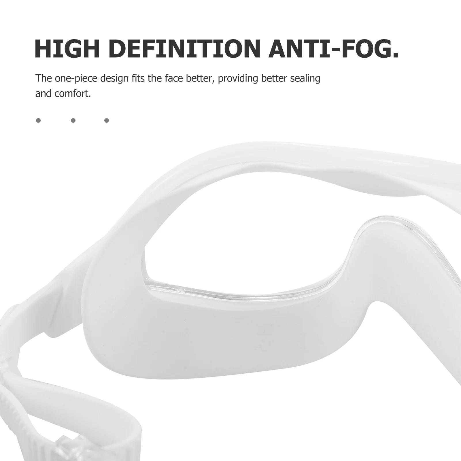 

1 Pcs High Clarity Adjustable Adult Swim Goggles Anti Fog Lightweight Swim Glasses For Men Women