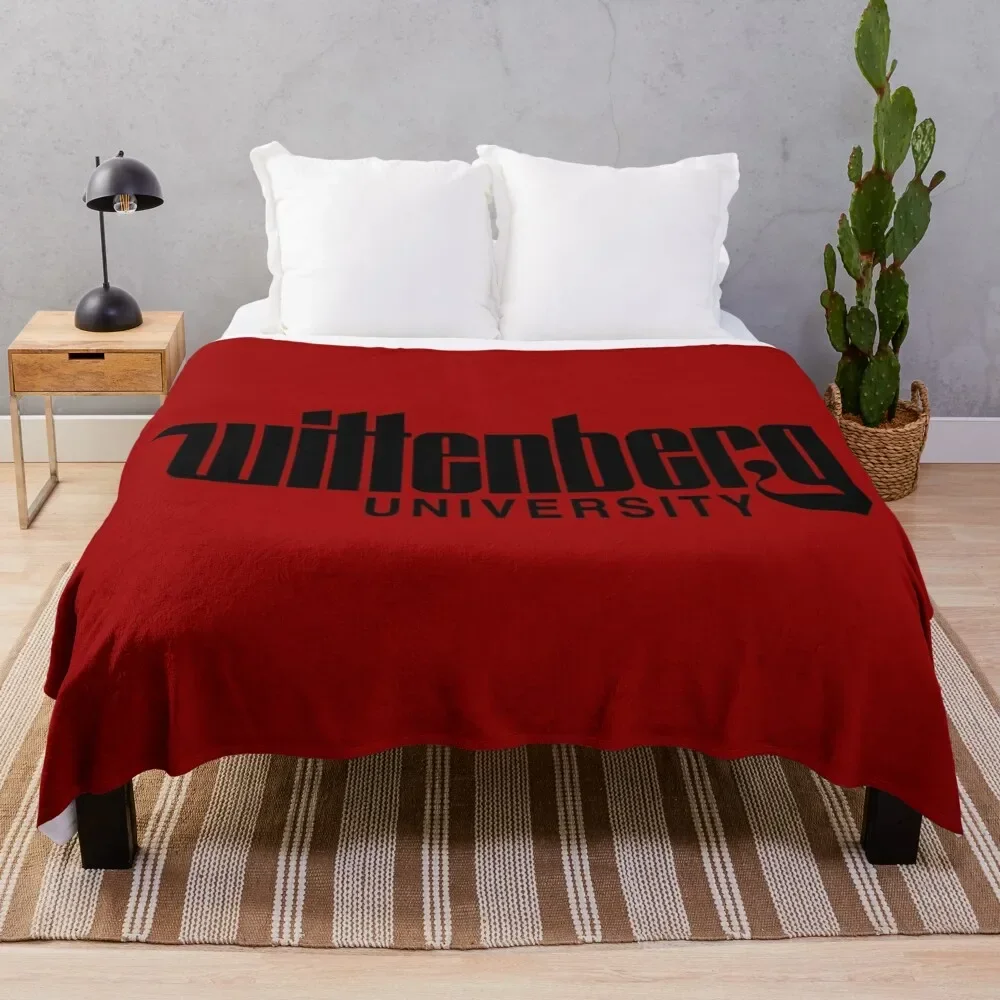 

Wittenberg University Throw Blanket For Baby Single Plaid Camping Blankets