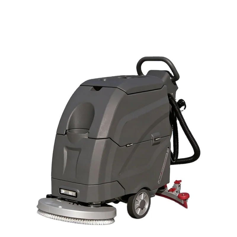 M7 Walk-Behind Floor Scrubber, Electric Cleaning Machine, 600KW Motor,  Commercial Industrial Floor Washing