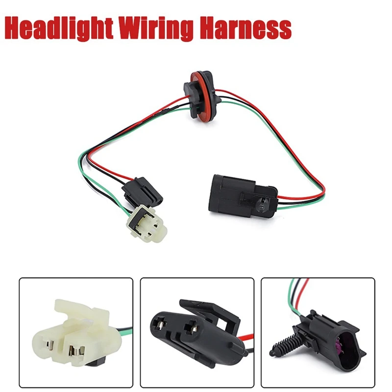 Car Headlight Lamp Wire Wiring Harness 68193062AB For RAM 1500 2500 3500 4500 5500 2010-2018