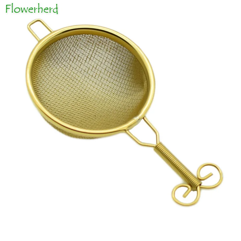 304 Stainless Steel Tea Strainer Tea Infuser Tea Filter Creative Japanese-style Filter Mesh Kung Fu Tea Set Kitchen Accessories