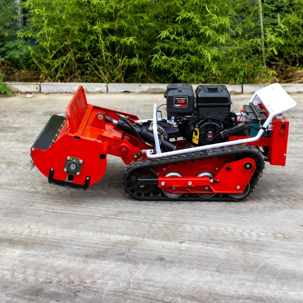 تخصيص بالجملة البنزين جزازة العشب الديزل لمزرعة بستان السد الصناعية 800 و 1000 مللي متر جزازة الكتف التحكم عن بعد جزازة العشب