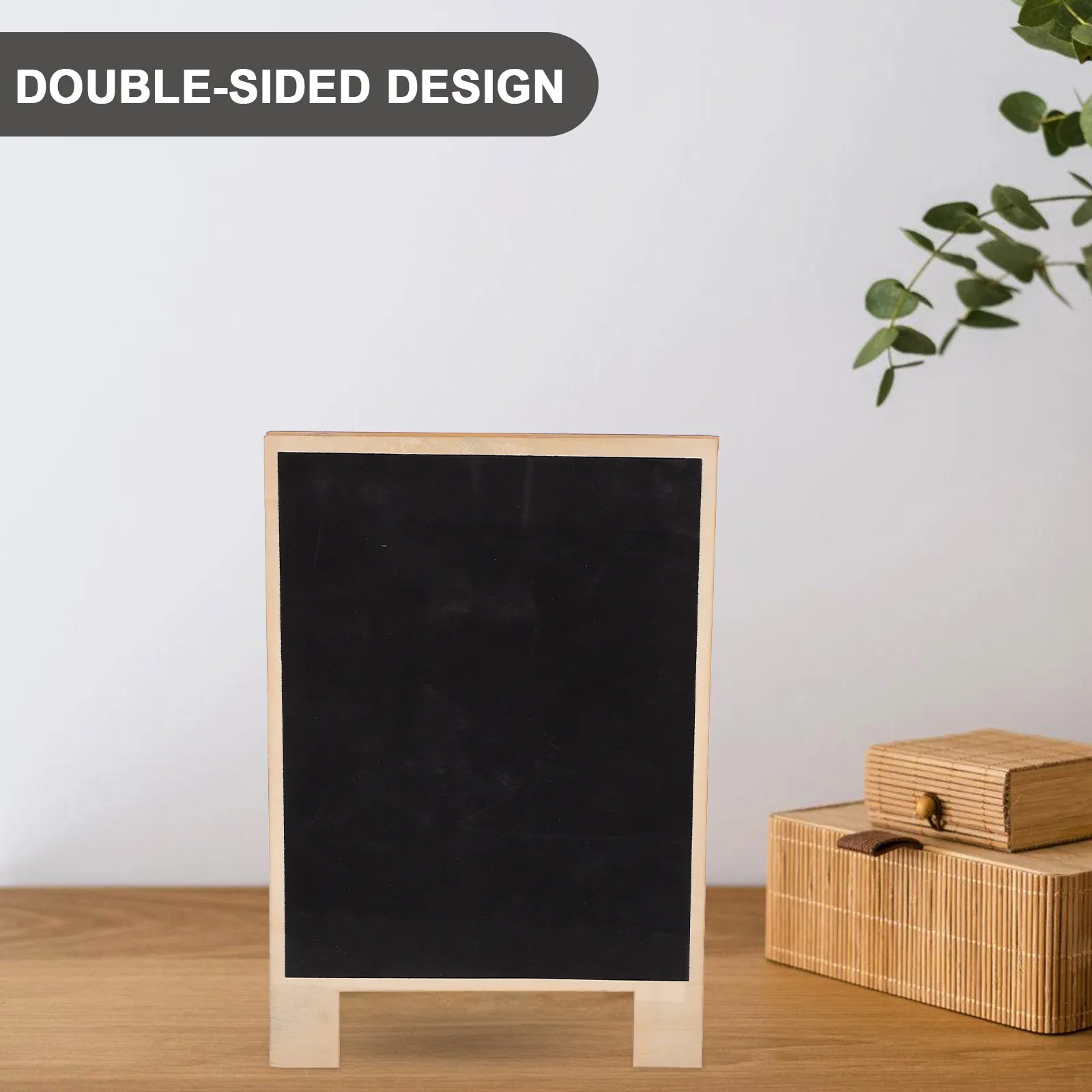 

Chalkboard Sign Desktop Memo Multi-Function Blackboard for Restaurant Party Wedding Table Number Cafe