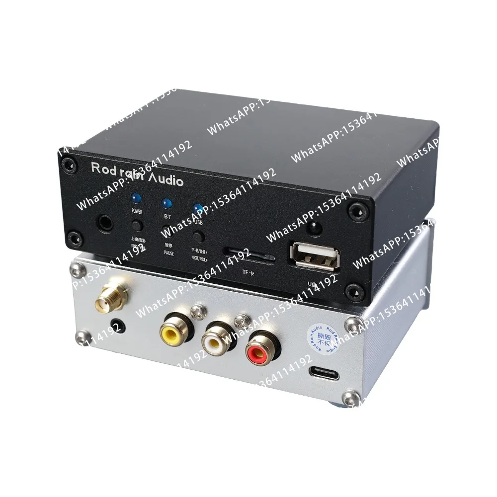 ES9039 Bluetooth 5.3 USB Digital Player Audio Receiver Decoder Coaxial USB Flash /TF Card/3.5mm Input