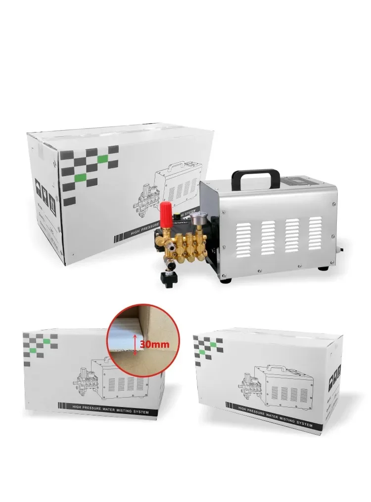 New al 7L High Pressure Water Fog Misting Sprayer hine 1100w Motor with Time Cycle Control for Nursery Garden