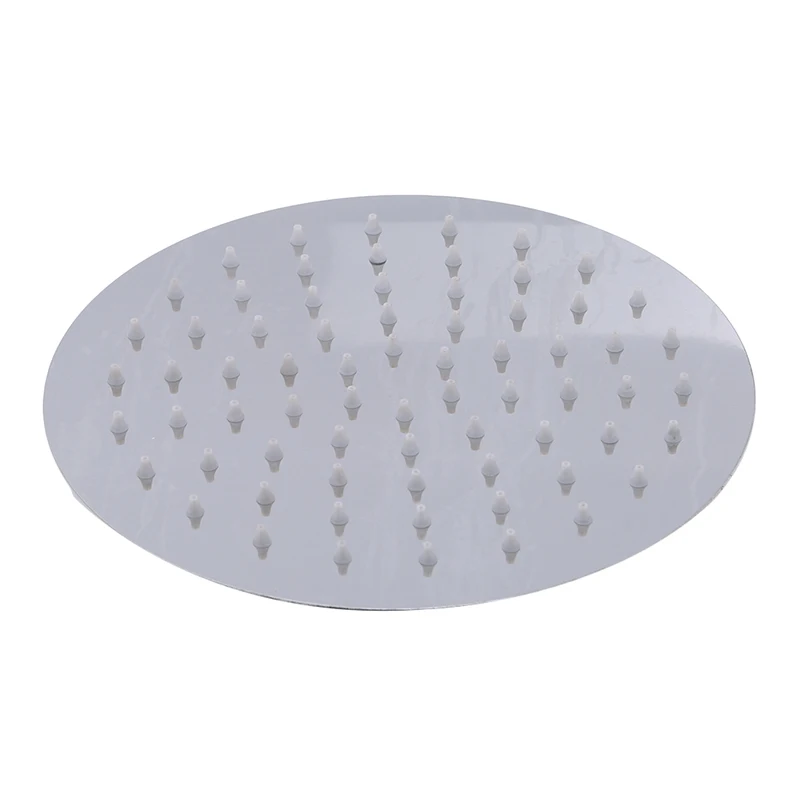 Portable Removable Shower Heads Stainless Steel Square Round Rainfall Shower Head High Pressure Handheld Bathroom Accessories