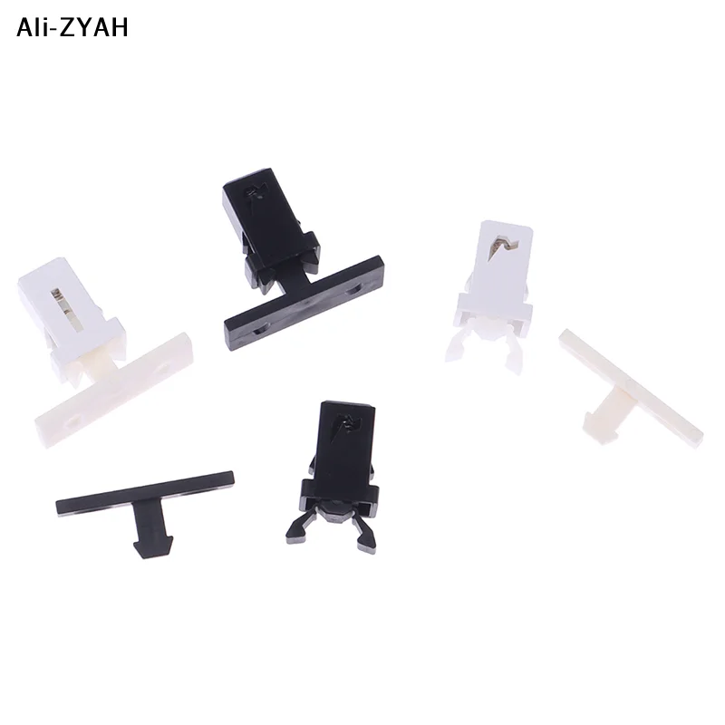 10Pcs Black White PR-001 Small Door Lock Switch Lock For MS Air Conditioner Set Top Box TV EVD DVD Door Cover