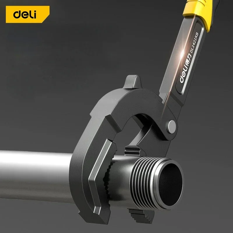 Deli Activity Wrench Universal Wrench Tool Set Open Mouth Car Opening Wrench Multi-Function Car Repair Tools Mechanical Tool