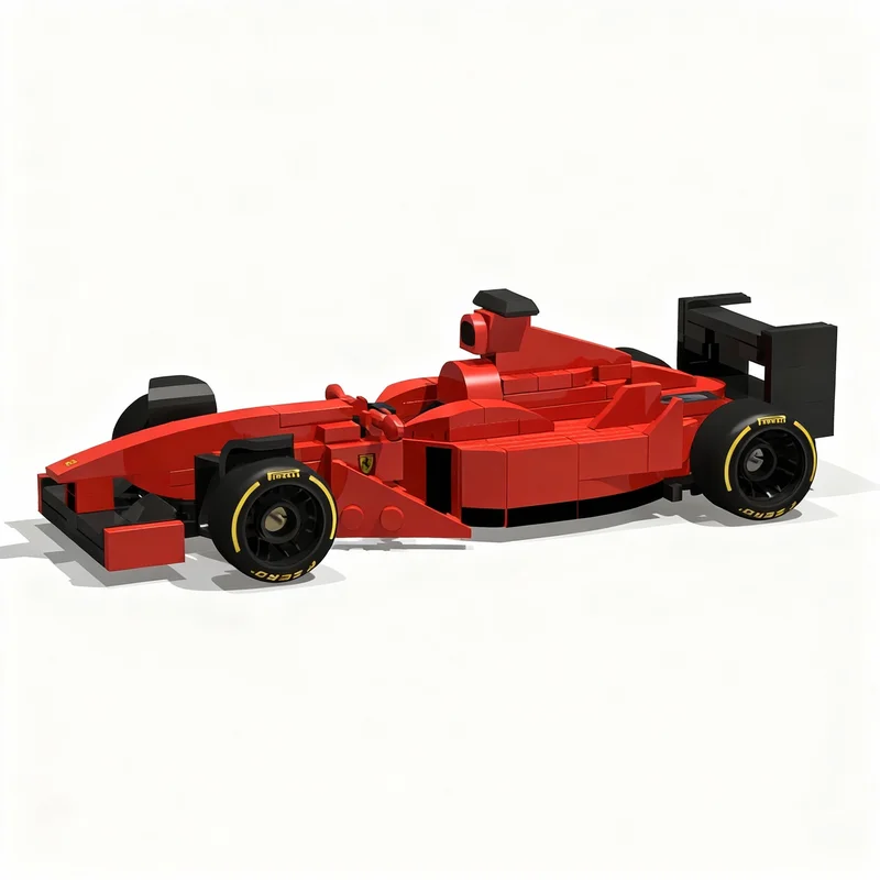 171ピース-moc-シティチャンピオンズ-フェラーリ-f300-f1シーズンモデル-ビルディングブロック-アーキテクチャ-クリスマスギフト-おもちゃ-誕生日-diy-教育