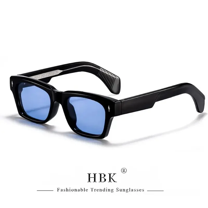 AliExpress HBK Trendy Outdoor Men's Sports Polarized Sunglasses Square Frame Women's Retro Punk Cycling Hiking Preferred Glasses UV400