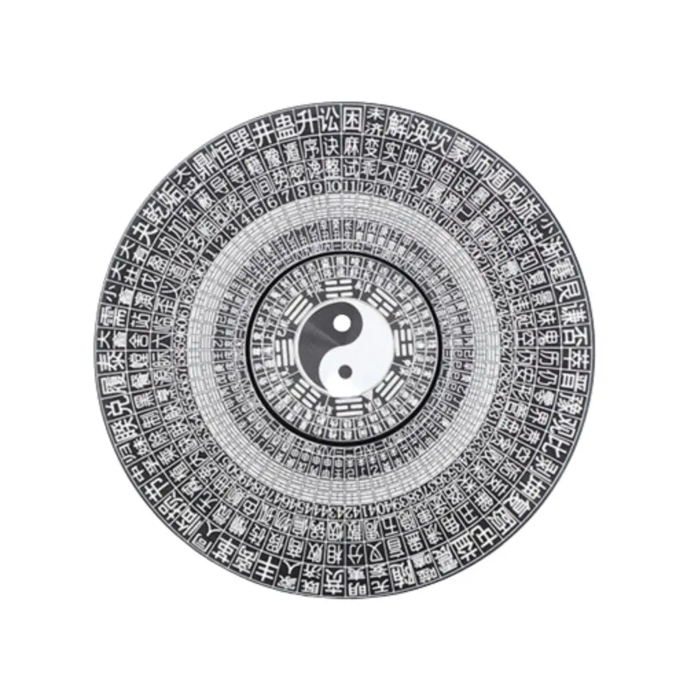 

Gyroscope Handheld Tai Chi Fingertip Gyro Bagua Pattern Aluminium Alloy Relax Toy Gift Rotating Fidget Spinner Office