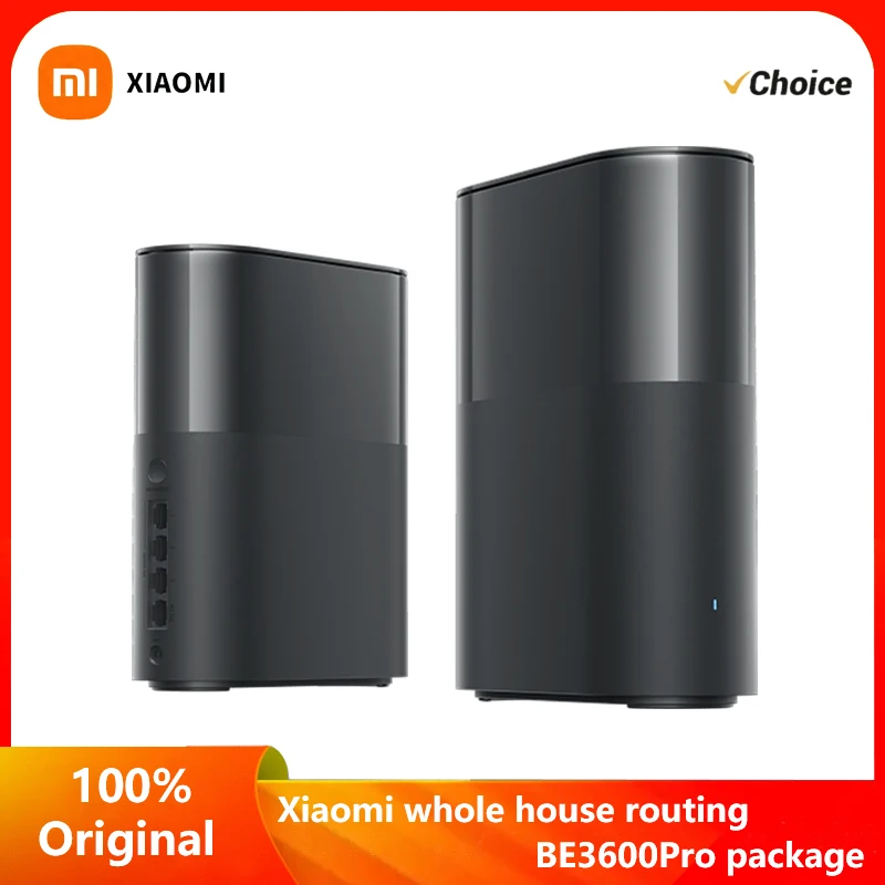 

Сетчатая система маршрутизатора Xiaomi BE3600 Pro, полное покрытие дома, Wi-Fi 7, 2,4 ГГц, 5,0 ГГц, встроенный шлюз, сетчатый повторитель, усилитель сигнала