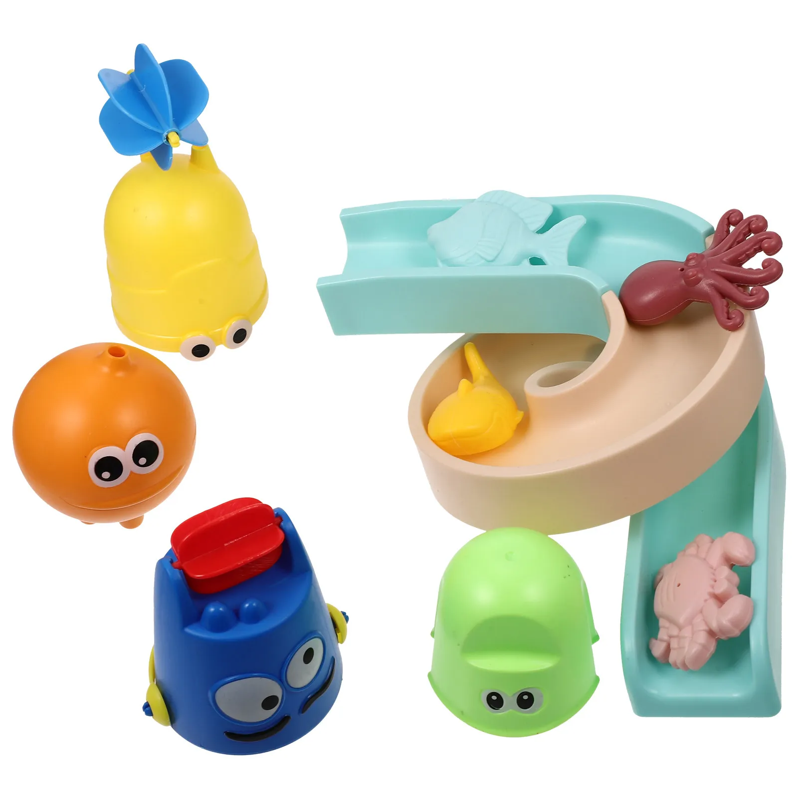 

Bath Toys Toddler Mini Slide for Toddlers Baby Kids Shower Children's Bathtub Accessories